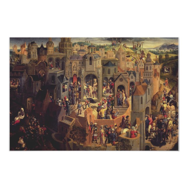 Pôster Cenas da Crucificação do Cristo (Frente)