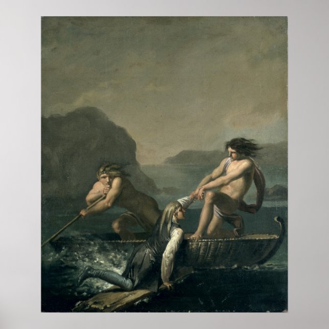 Pôster Cenas da "Viagem Subterrânea de Niels Klim" (Frente)