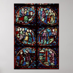 Poster Cenas da vida de St John o baptista