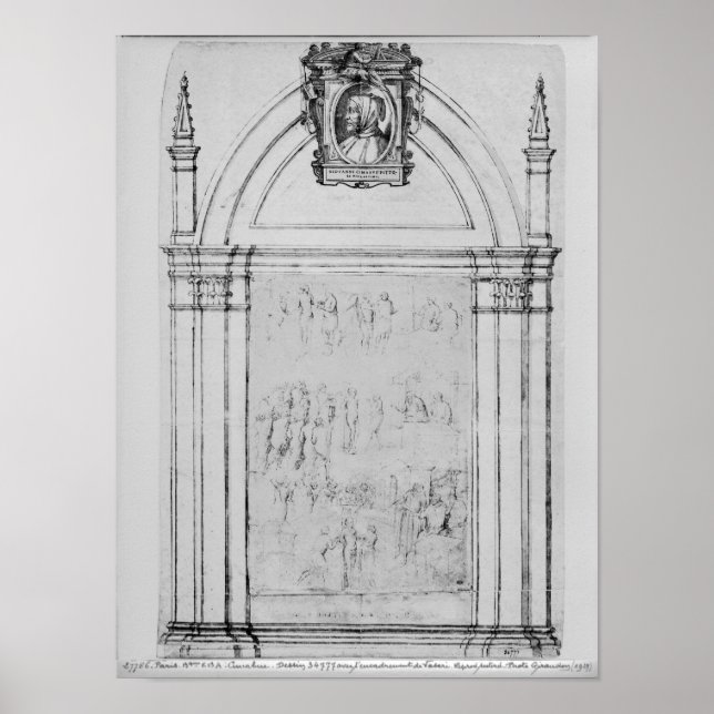 Poster Cenas da Vida de um Santo (Frente)