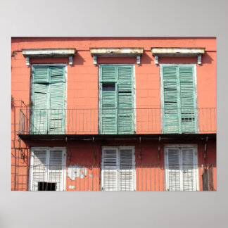 Poster Cenas de Nova Orleans I