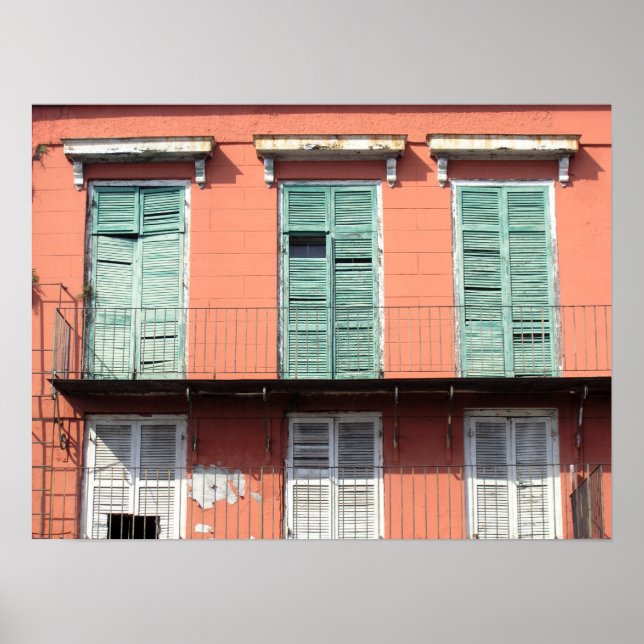 Poster Cenas de Nova Orleans I (Frente)