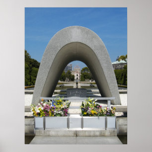 Poster Cenotaph Memorial Hiroshima