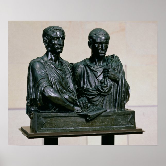 Poster Cenotaph of the Gracchi, 1853 (Frente)