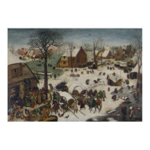 Censo de Belém por Pieter Bruegel