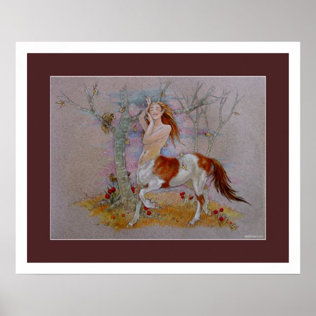 Pôster Centauro - Dança do outono (Frente)