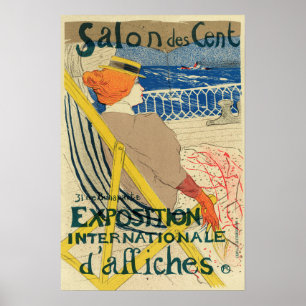 Poster Centavos do DES do salão de beleza por Toulouse