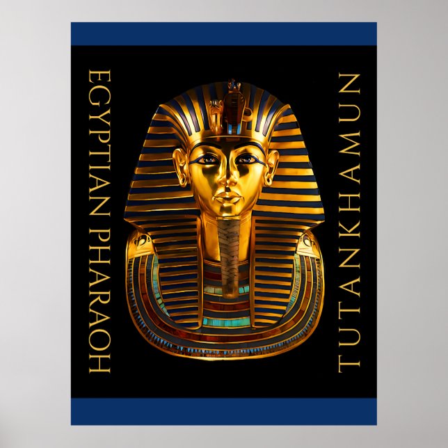 Poster Centenário de Descoberta TUTANKHAMUN (Frente)