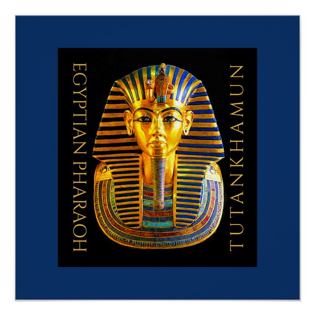 Pôster Centenário de Descoberta TUTANKHAMUN (Frente)