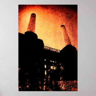Pôster Central eléctrica de Battersea