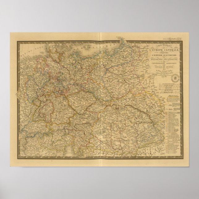 Poster Central Europe 3 (Frente)