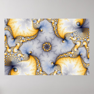 Pôster Central - Fractal Art