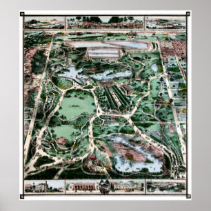 PÔSTER CENTRAL PARK, 1860