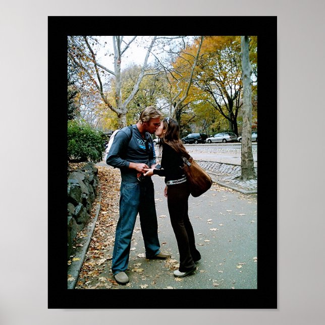 Poster Central Park Kiss (Frente)