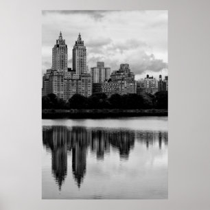 Poster Central Park Nova Iorque Skyline
