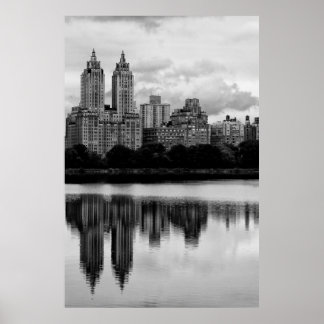 Poster Central Park Nova Iorque Skyline