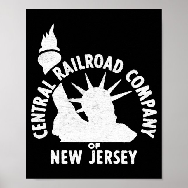 Poster Central Railroad Of New Jersey _1  (Frente)