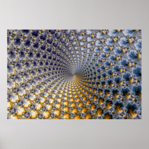 Pôster Centrifractality - arte do Fractal