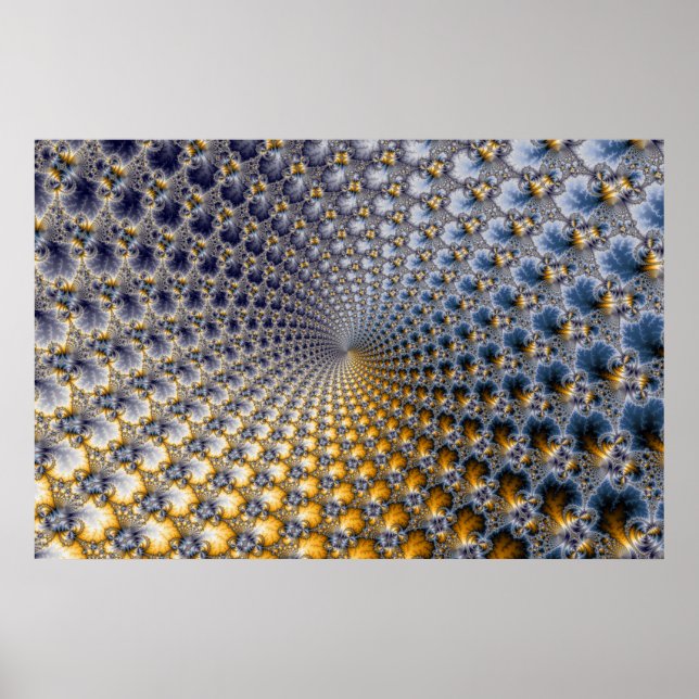 Pôster Centrifratura - Arte Fractal (Frente)