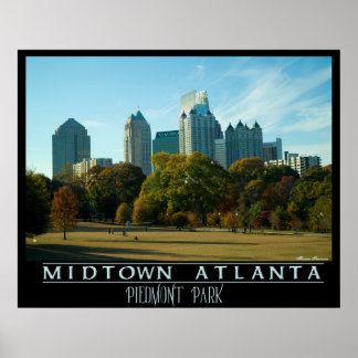 Poster Centro-Atlanta - Parque do Piemonte