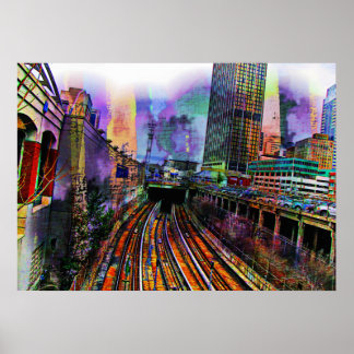 Pôster Centro Chicago