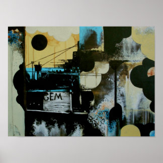 Pôster Centro da cidade