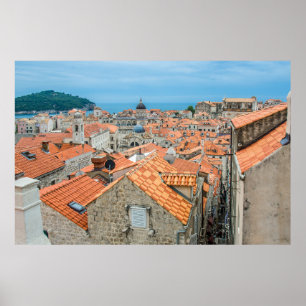 Poster Centro da cidade de Dubrovnik