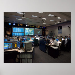 Pôster Centro de Controlo de Missão (STS-119)