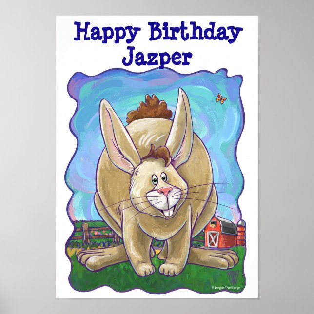 Pôster Centro de Festas de Coelho (Frente)