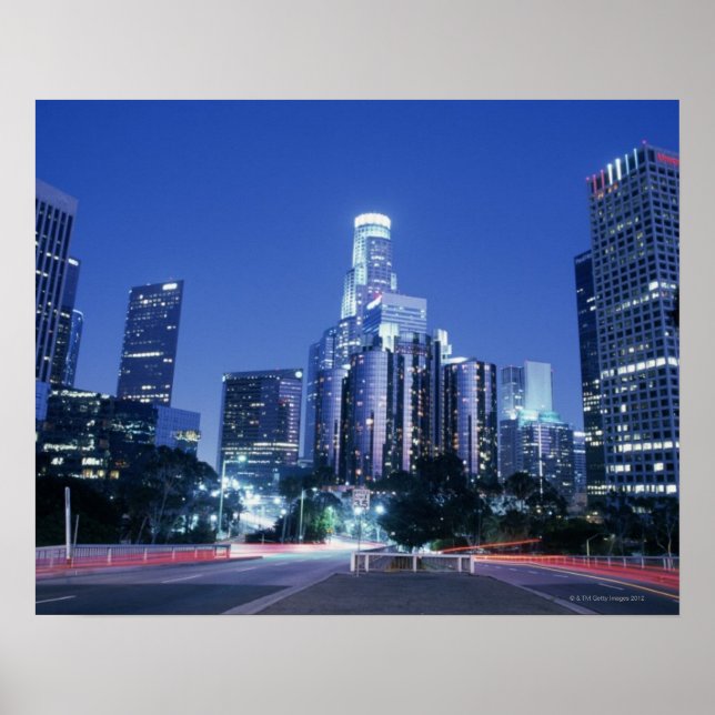 Poster Centro de Los Angeles (Frente)