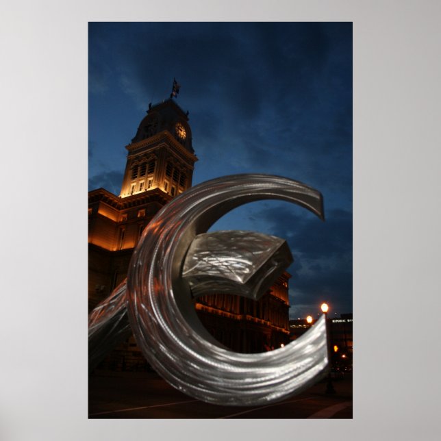 Poster Centro de Louisville (Frente)