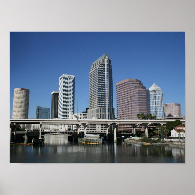 Poster Centro de Tampa (Frente)