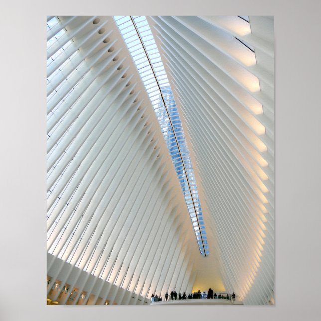 Pôster Centro de Transporte do World Trade Center, NY (Frente)