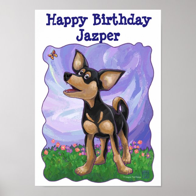 Poster Centro do Partido Chihuahua (Frente)