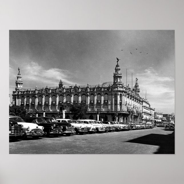 Pôster Centro Galego Havana Cuba 1958 (Frente)