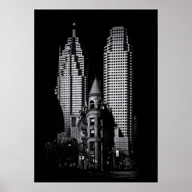 Poster Centro Gooderham Flatiron E Toronto N.O 2 (Frente)
