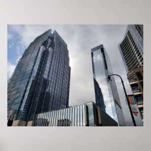 Poster Centro Nashville, Tennessee