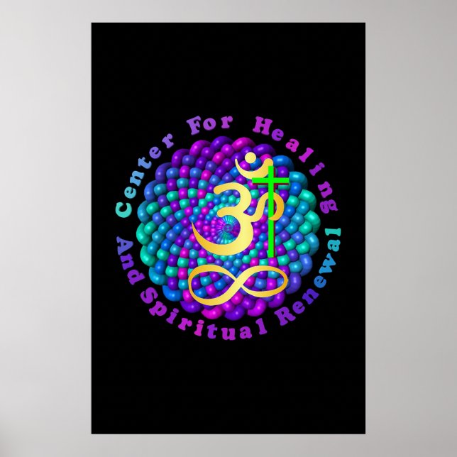 Pôster Centro para cura e renovação espiritual (Frente)