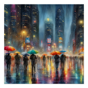 Pôster Centro precipitado