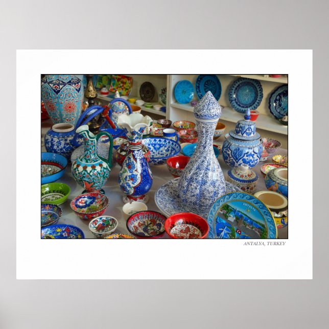 Poster Cerâmica turca (Frente)