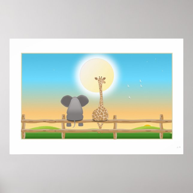 Poster Cerca com vista (Frente)