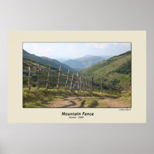 Pôster Cerca da montanha