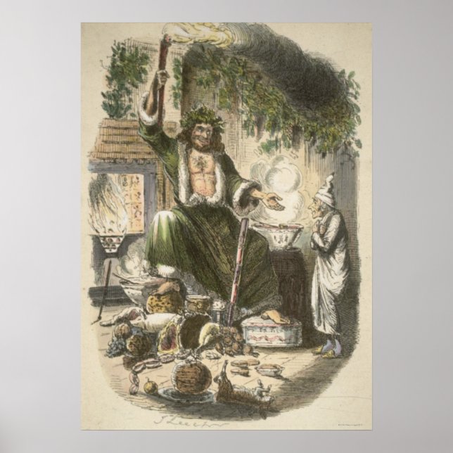 Pôster Cerca de 1900: O Fantasma do Presente de Natal (Frente)