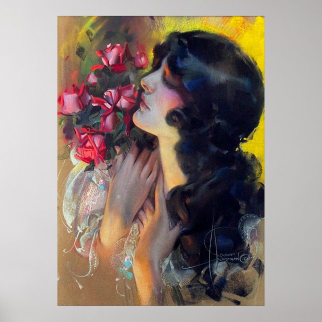 Poster cerca de 1910 sonho de rosas (Frente)