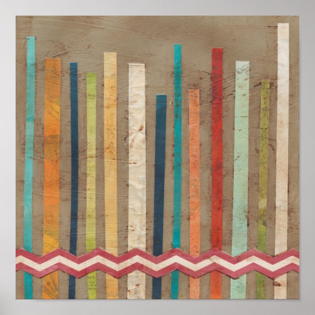 Poster Cercas de papel II para cima (Frente)