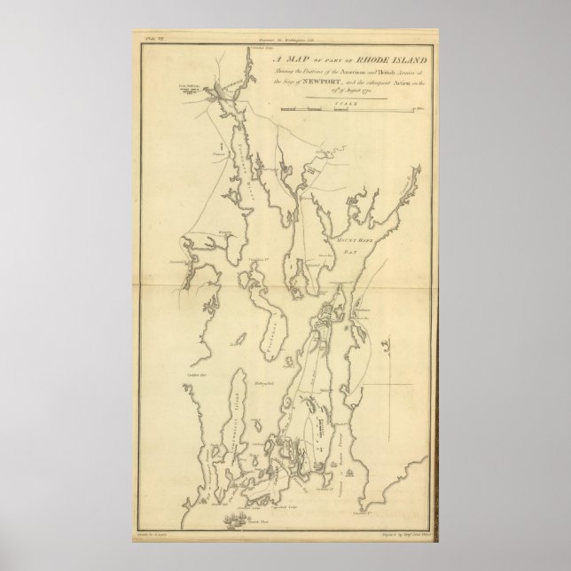 Pôster Cerco de Newport, Rhode Island (Frente)