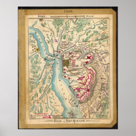 Poster Cerco de Port Hudson