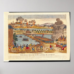 Poster Cerco de Viena, o 10 de maio de 1809