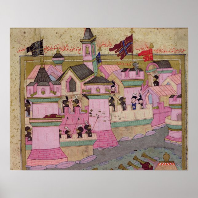 Poster Cerco de Viena por Suleyman I o Magnífico (Frente)