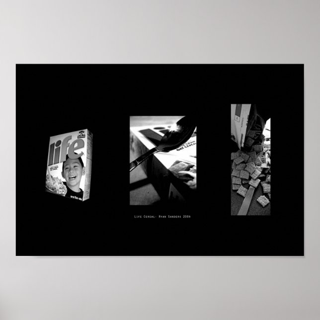 Pôster Cereal de vida (Frente)